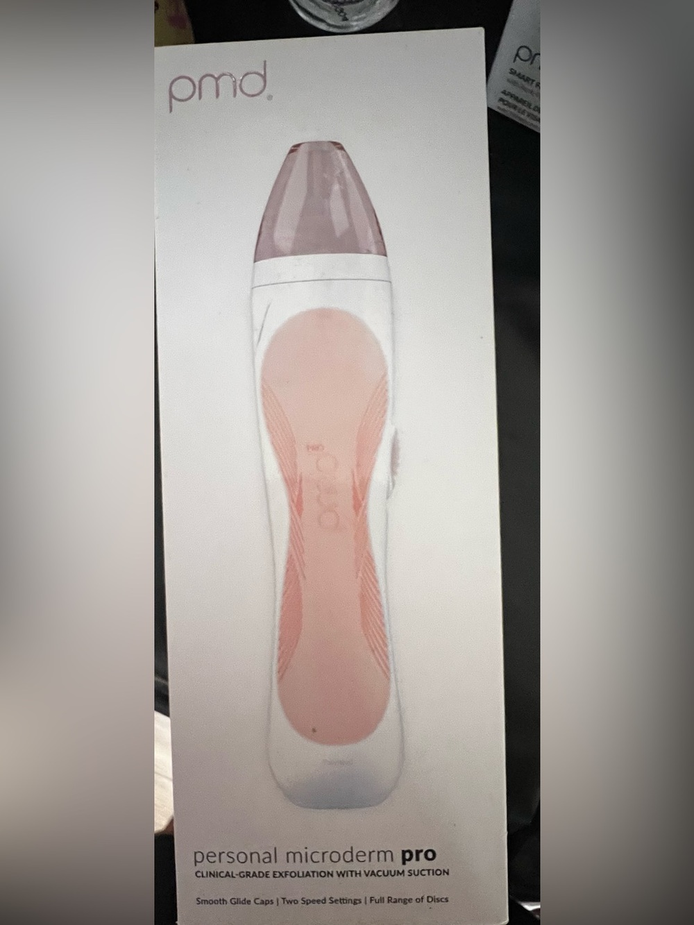 PMD Personal Microderm Pro in White and Pink
